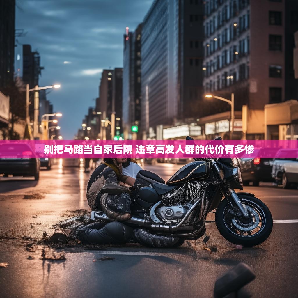 别把马路当自家后院 违章高发人群的代价有多惨